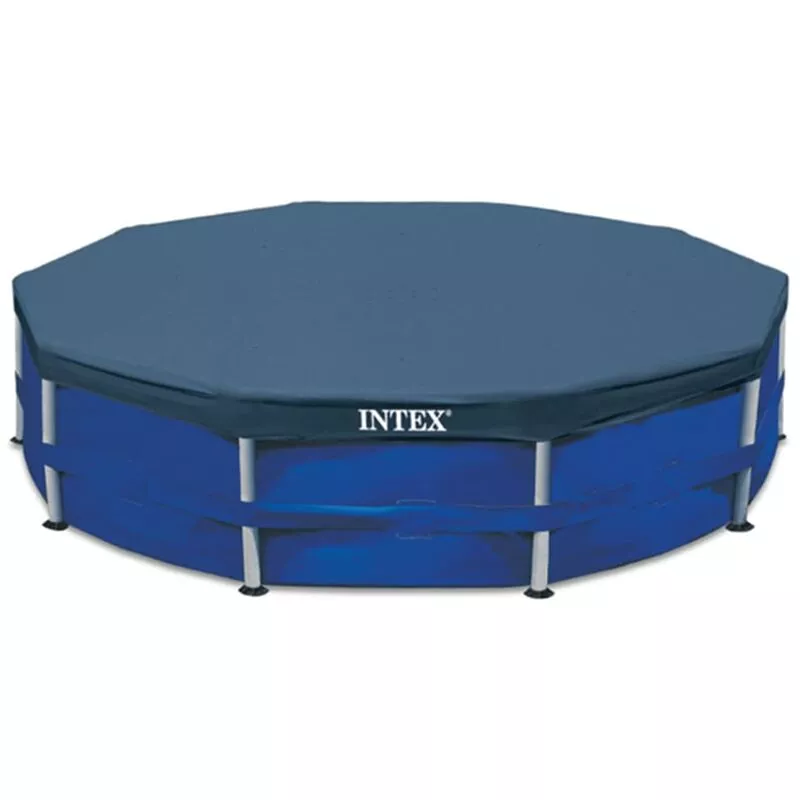 Intex - Cubierta de piscina redonda 457 cm 28032 Azul barato