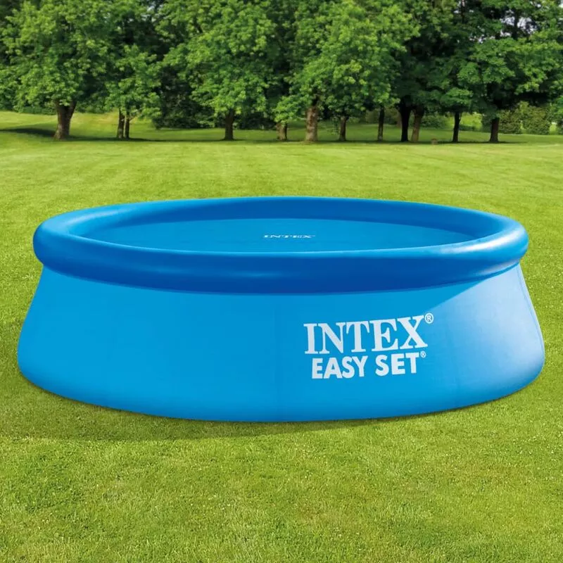 Intex - Cubierta solar de piscina redonda 244 cm - Azul barato
