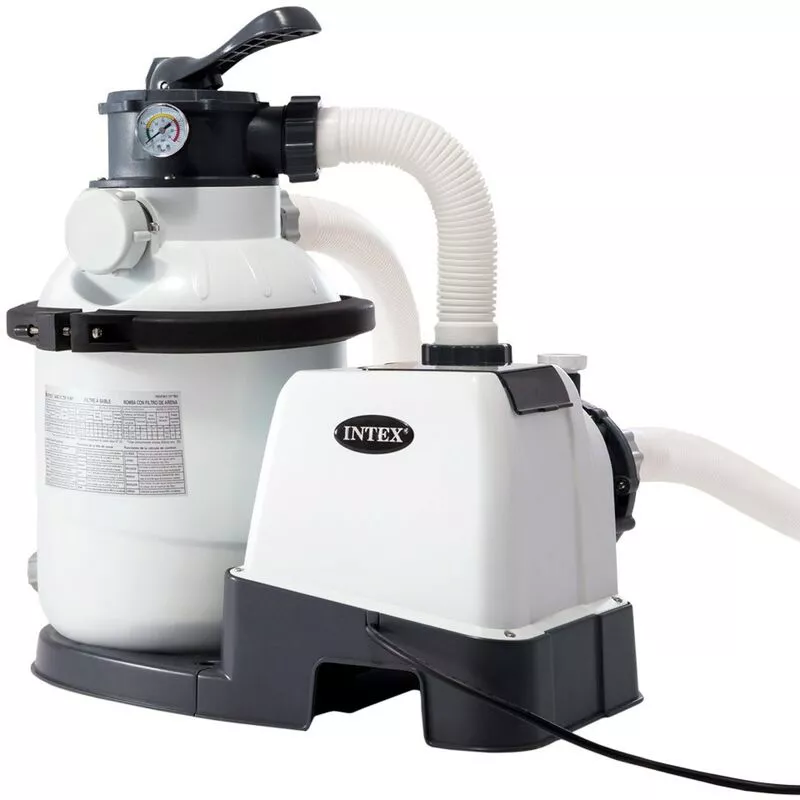Intex - Depuradora De Arena Krystal Clear 4500 Litros/ Hora 0,25 Hp En Oferta Intex - Depuradora De Arena Krystal Clear 4500 Litros/ Hora 0