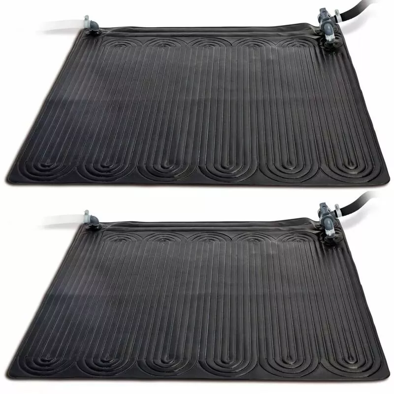 Intex - Esterilla Calefactora Solar Pvc 2 Uds 1,2X1,2 M Negra 28685 - Negro En Oferta Intex - Esterilla Calefactora Solar Pvc 2 Uds 1