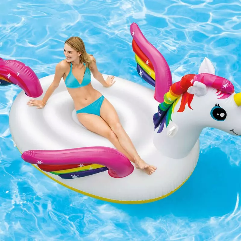 Intex Flotador para piscina Mega Unicorn Island 57281EU - Multicolor barato