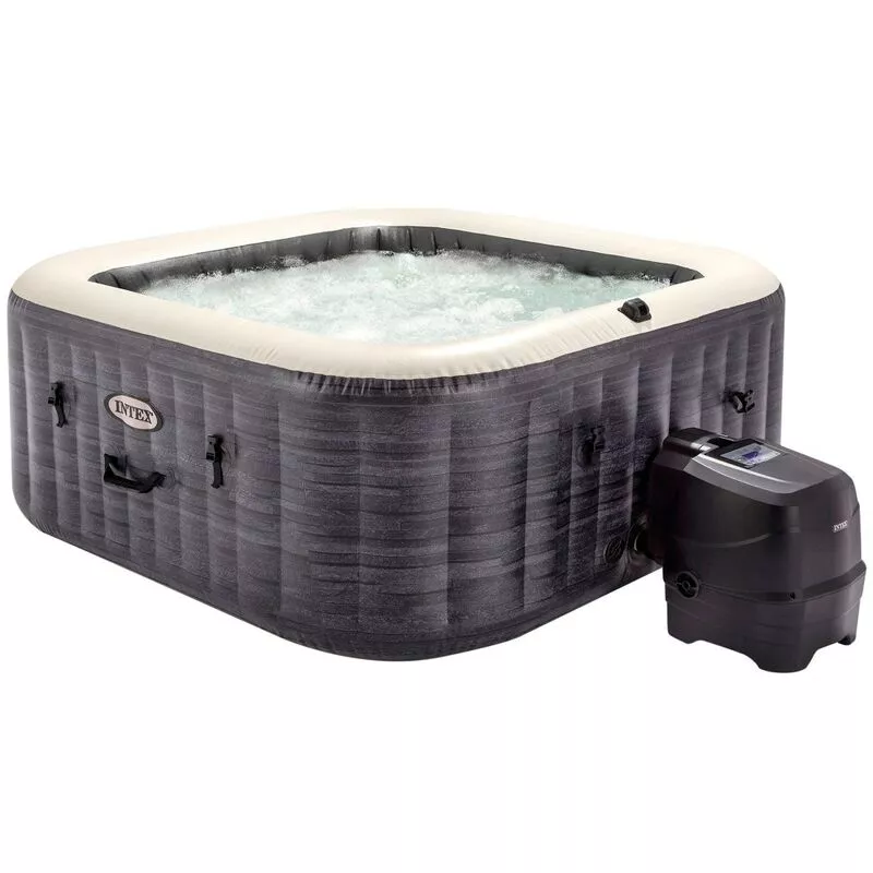 Intex - Jacuzzi hinchable Greystone Deluxe 6 personas 239x239 cm barato