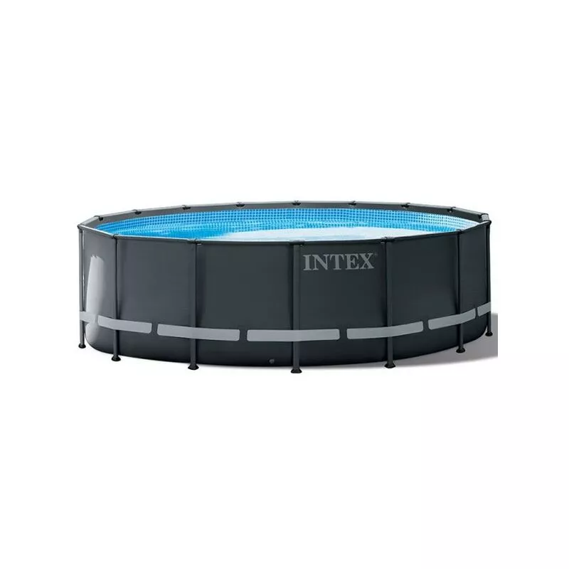 Intex - Piscina desmontable tubular Ultra Frame xtr - Redonda - 4