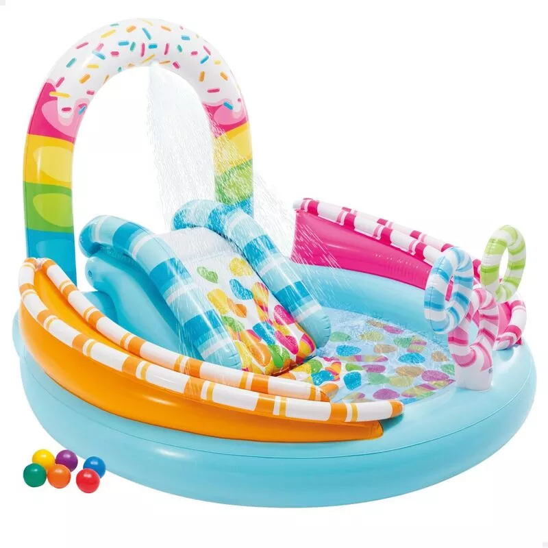 Intex - Piscina hinchable dulces c/difusor