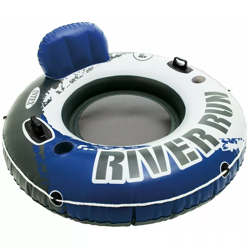 Intex - Rueda hinchable river run 135 cm diámetro - azul barato