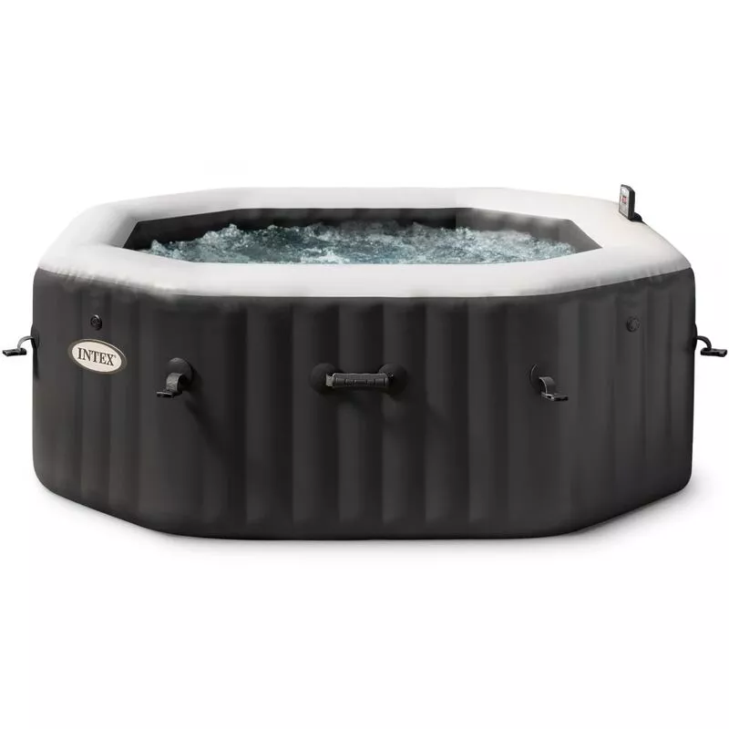 Intex - Spa hinchable octogonal con burbujas y jets 1.098 litros barato