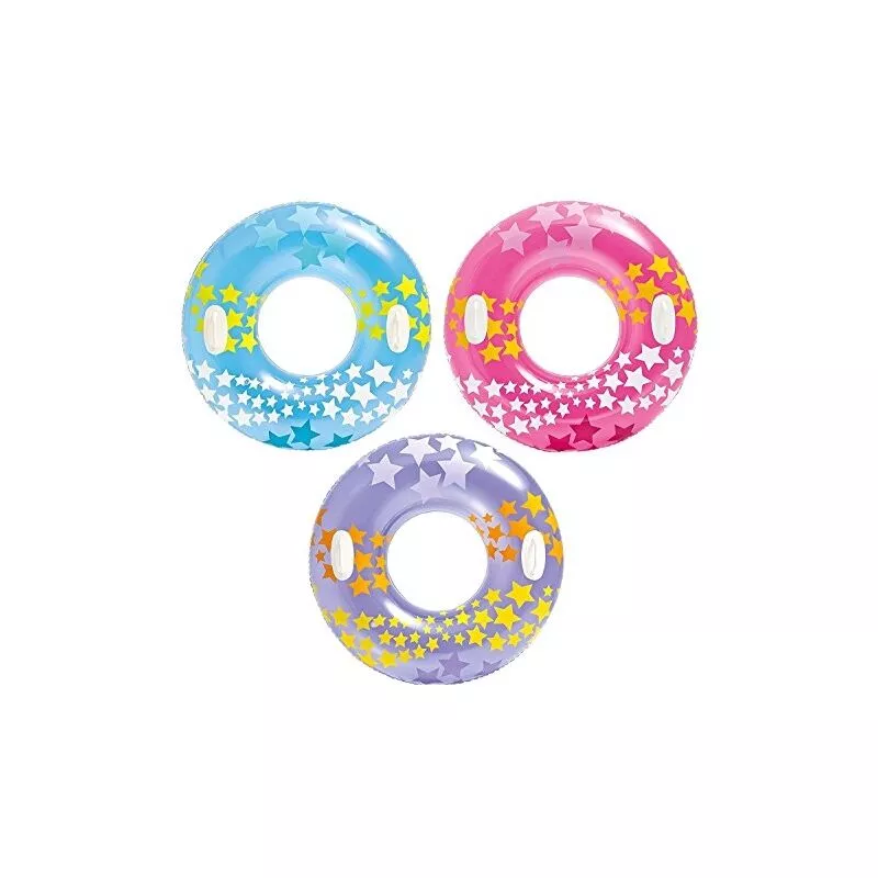 Intex - salvavidas con fantasía de estrellas - con asas - medidas 91 CM barato