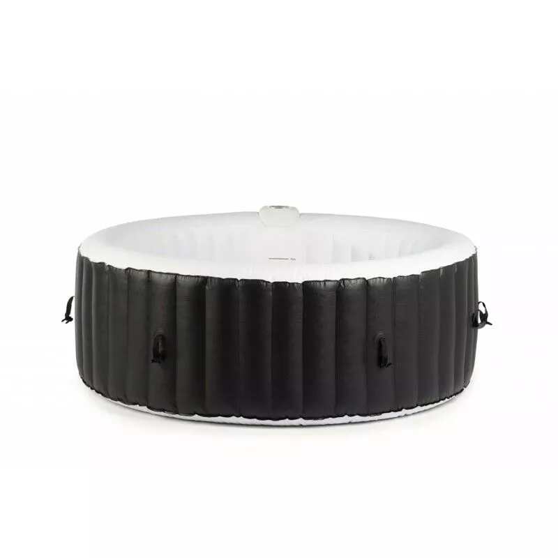 Jacuzzi Spa hinchable 4 plazas Ontario Plazas 1 Spa 4 plazas pvc Kiefergarden Negro barato