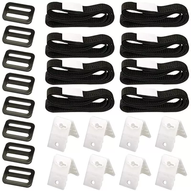 Juego de 8 correas de cubierta solar para alberca