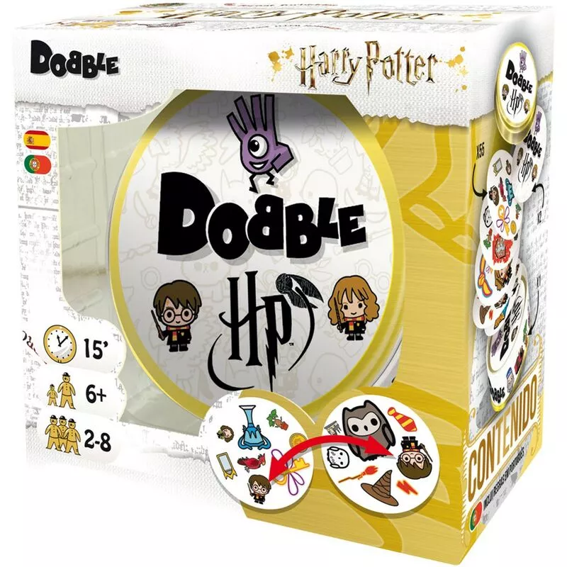 Juego de mesa asmodee dobble harry potter pegi 6 barato