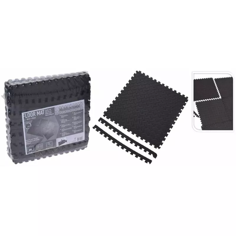 Juego de protectores de suelo 6 piezas gris XQ Max - Gris barato