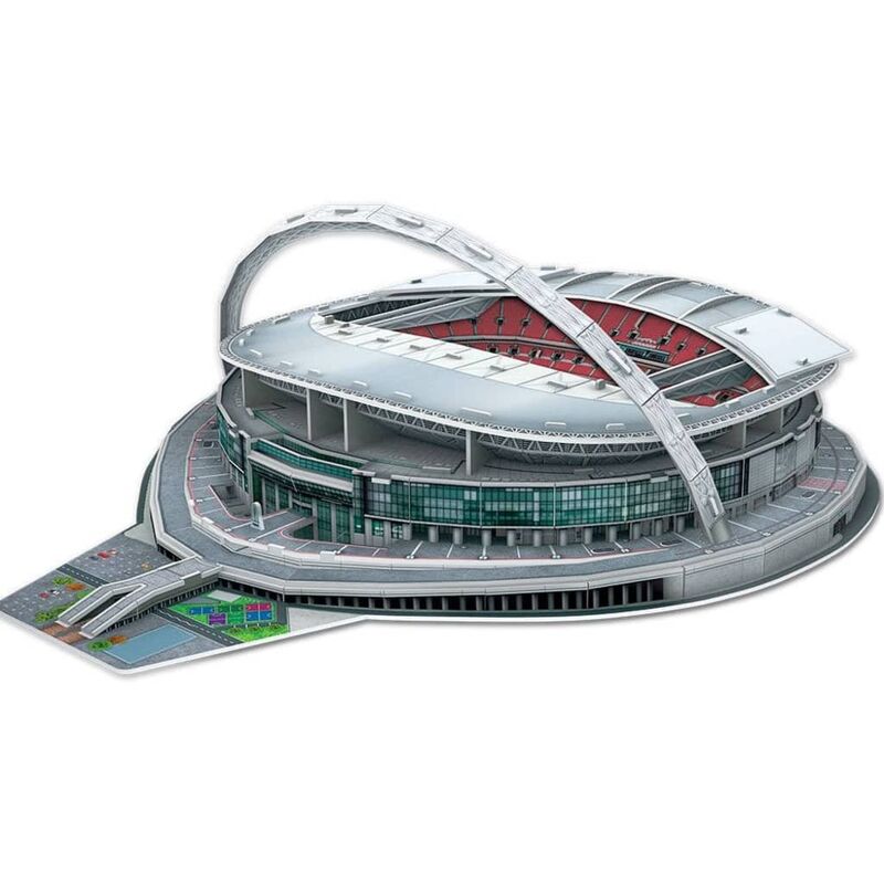 Juego De Puzzle 3D 89 Piezas England Wembley Stadium - Multicolor - Nanostad Barato