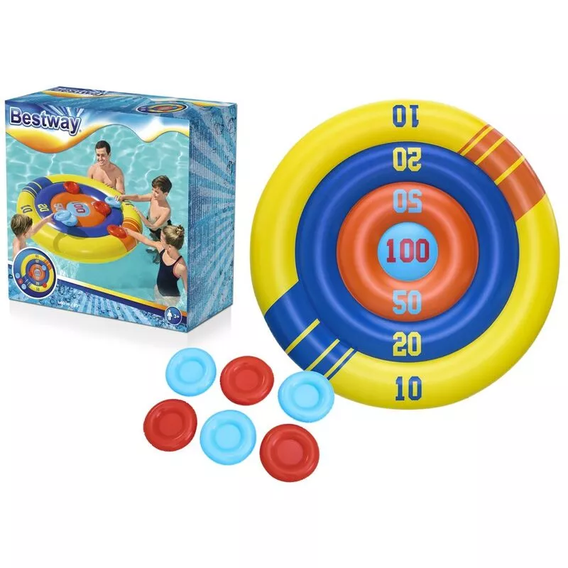Juego discos hinchable 140 cm 52566 barato