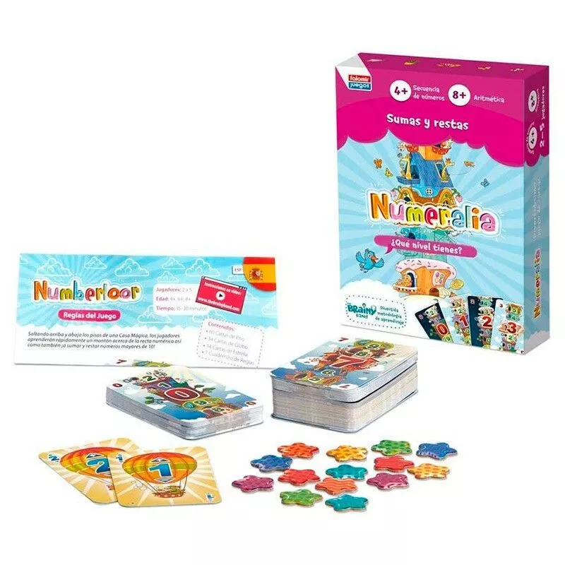 Juego educativo falomir numeralia sumas y restas barato