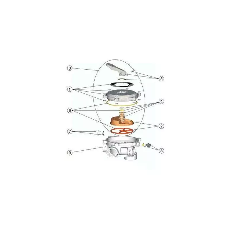 Juntas valvula top 4404122104 astral barato