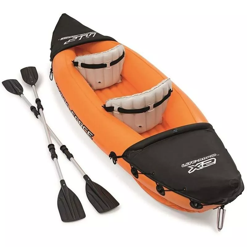 KAYAK K2 321x88 CM + REMOS + INFLADOR 65077 barato