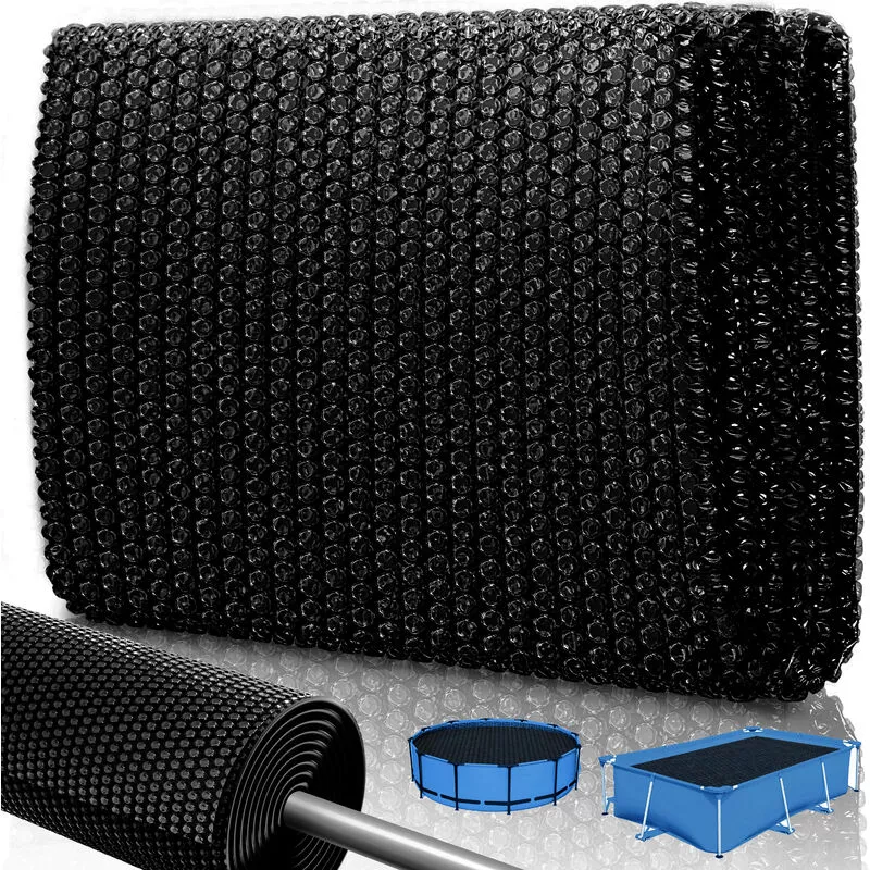 KESSER® Lona solar para piscina redonda Ø 244 cm Foglio solar espesor 120 µm La lona solar de la cubierta solar se puede cortar Lona solar de la barato