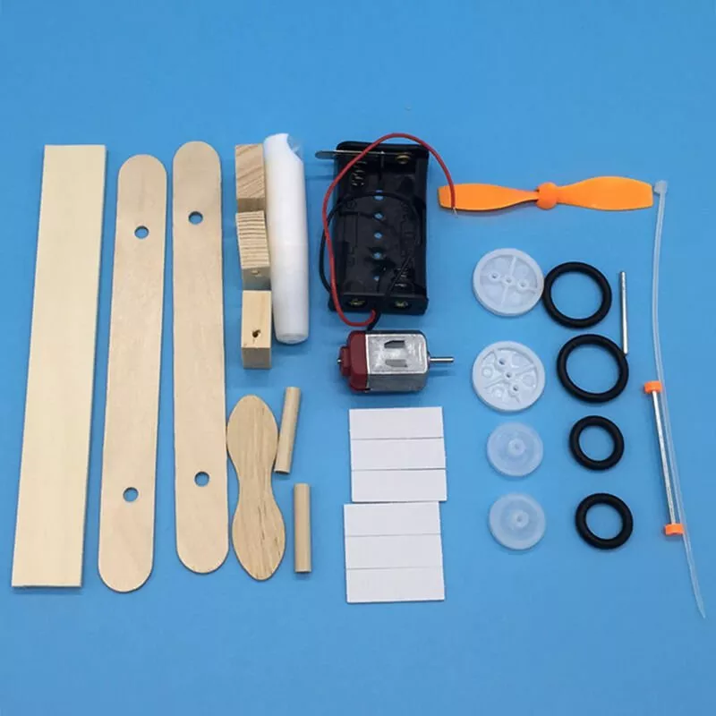 Kit de bricolaje de planeador electrico de aviones electricos de madera