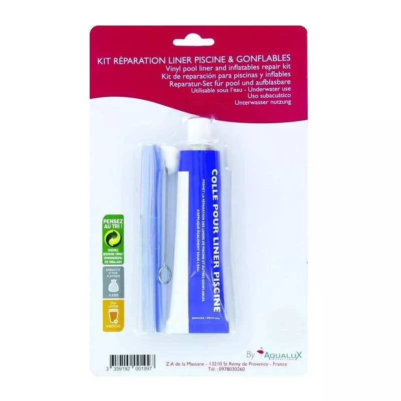 Kit de reparación para la cubierta y el liner de la piscina barato