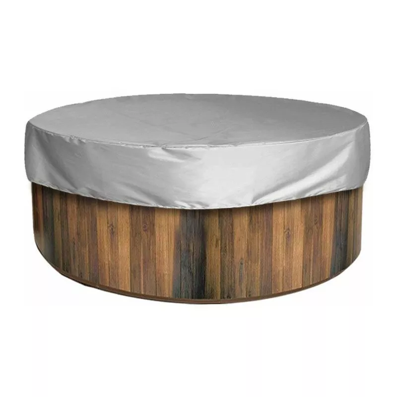 LYCXAMES -- Cubierta Redonda para Piscina Lona Solar para Piscina