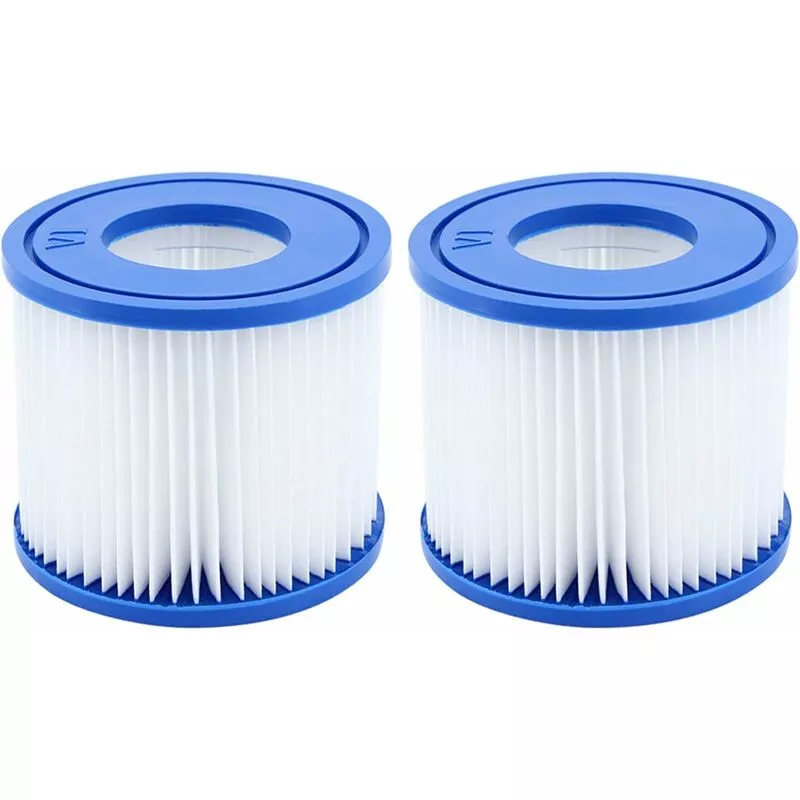 LYCXAMES -- Paquete de 2 cartuchos de filtro de repuesto Bestway Cartucho de filtro VI para Lay-Z-Spa Miami
