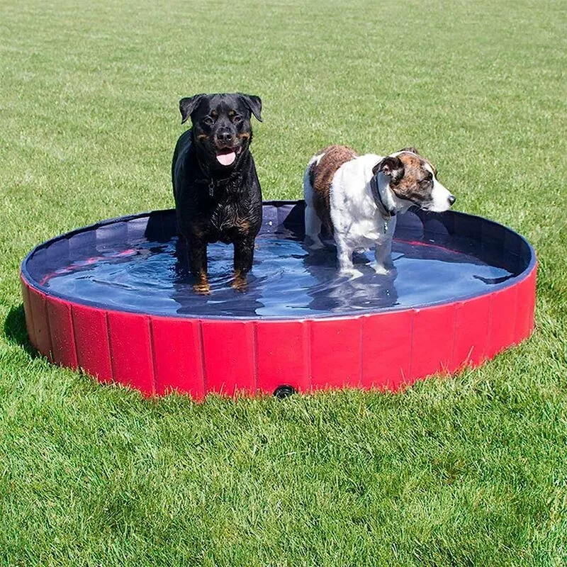 LYCXAMES - Piscina para perros Piscina para perros 80/120/160cm 3 colores barato