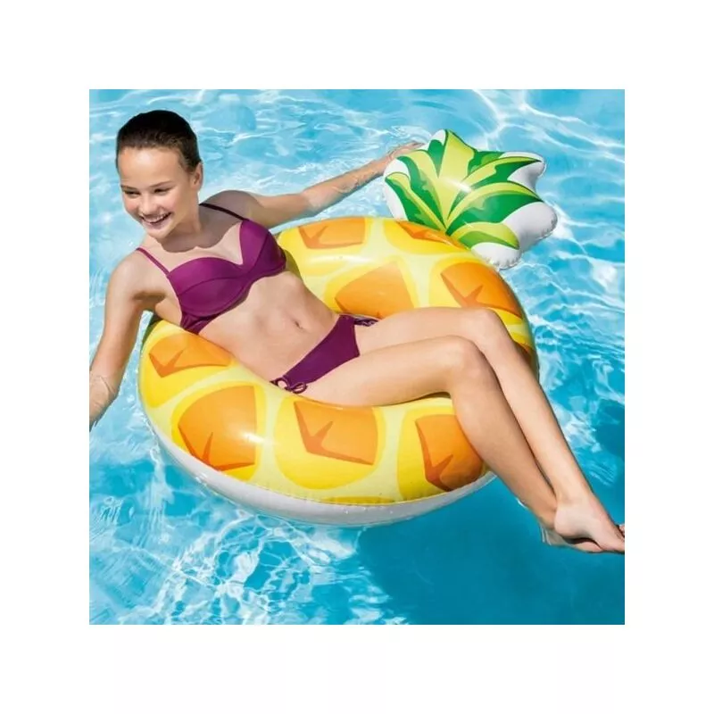 Libbage de la piña de Ciambella inflable 117 x 86 cm Playa de piscina marina barato