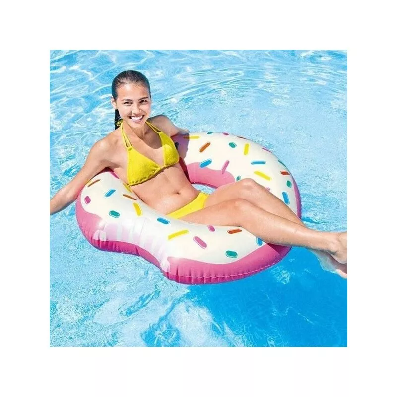 Libbage de las donas de impresión de Ciambella inflables que se comieron piscina marina de 107 cm barato