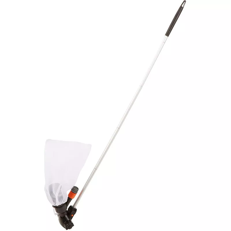 Limpiador subacuático de chorro de vacío portátil para piscinas con varilla flexible Bolsa con cordón Fuentes de vacío de hoja de piscina barato