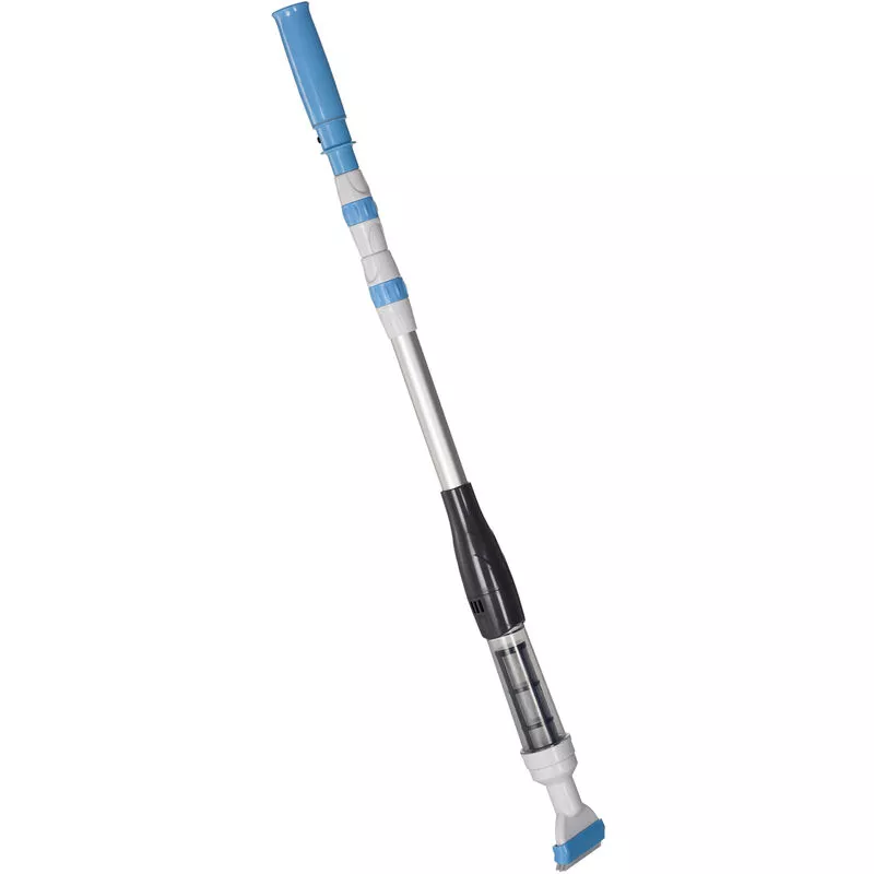 Limpiafondos eléctrico para piscinas de aluminio aspirador de piscina manual con poste telescópico de 3 secciones Ø6x162 cm - Outsunny barato
