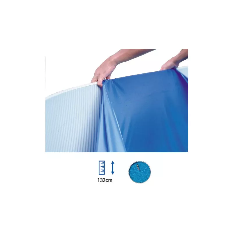 Liner piscina Gre acero redonda 460x132cm barato