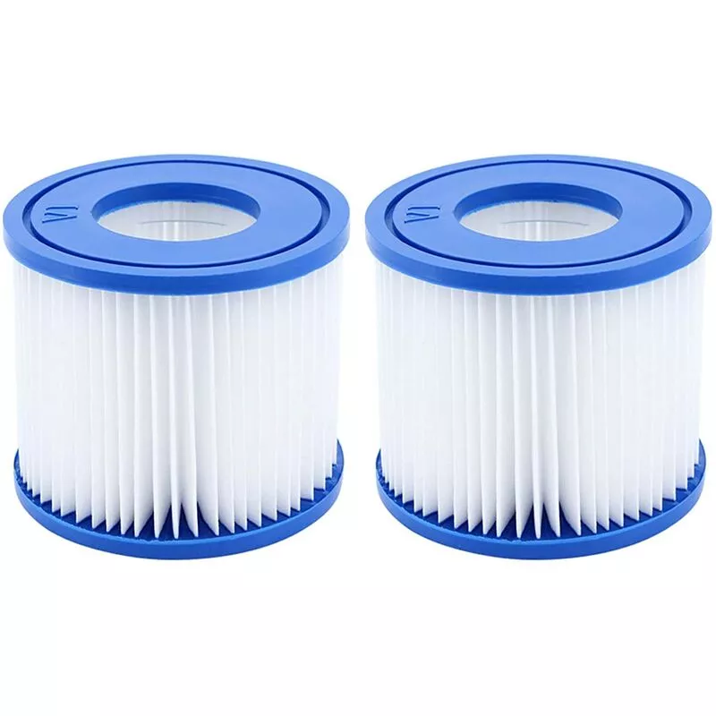 Litzee - Paquete de 2 cartuchos de repuesto para cartucho de filtro Bestway VI para Lay-Z-Spa Miami