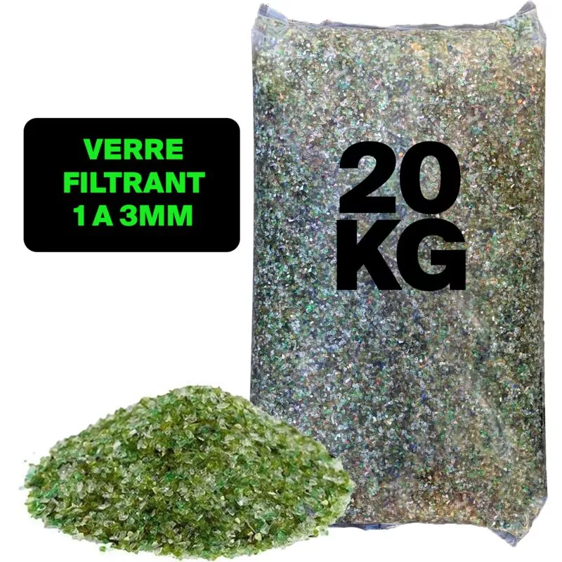 Llofer - 20KG verre filtrant 1