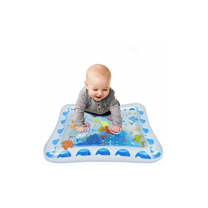 Lmly Baby Awakening Mat Niños Colchoneta de agua inflable Cojín de juego inflable pvc Niño y niña Plus 3 6 9 12 Meses Juegos de regalo de Navidad barato