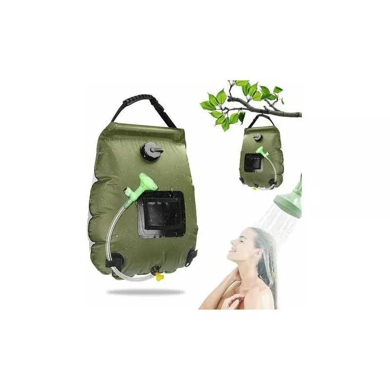 Lmly Bolsa de ducha solar Camping