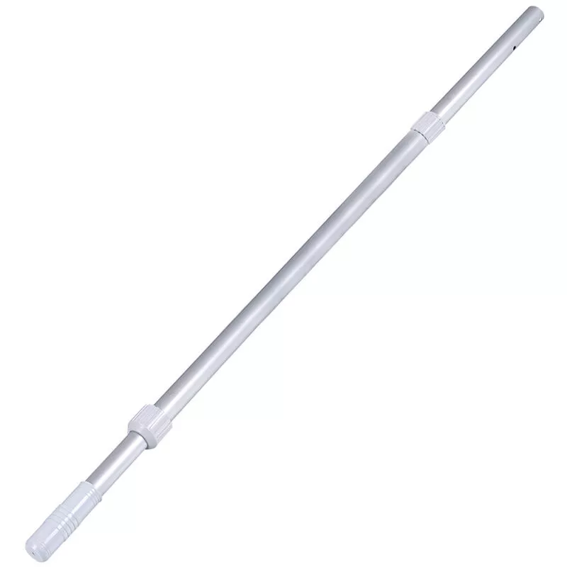 Lolahome - Pértiga telescópica blanca y azul de aluminio de 360 cm barato