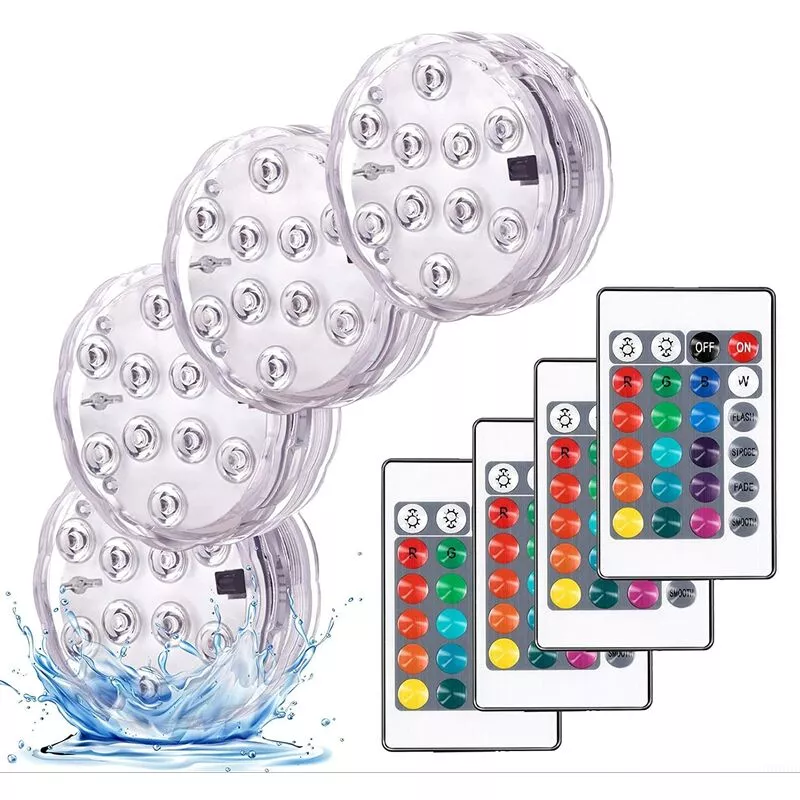 Luces decorativas de colores para paisajes