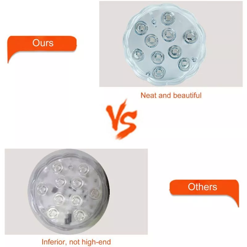 Luces llevadas sumergibles