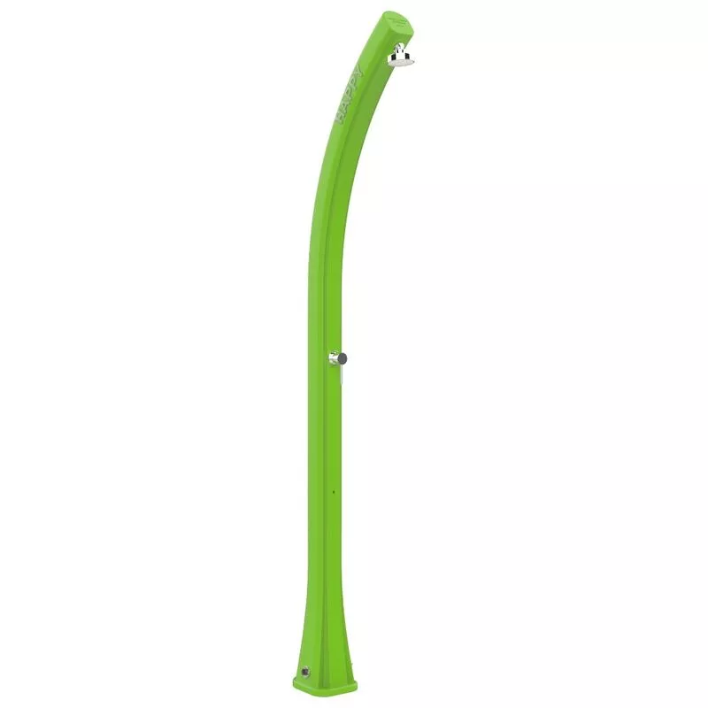 Luz de ducha solar curvada verde cm 20x17x220 ARKEMA DESIGN - prodotto made in Italy CV-H100/6018 barato