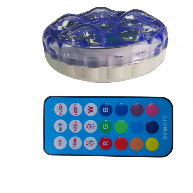 Luz flotante para piscina