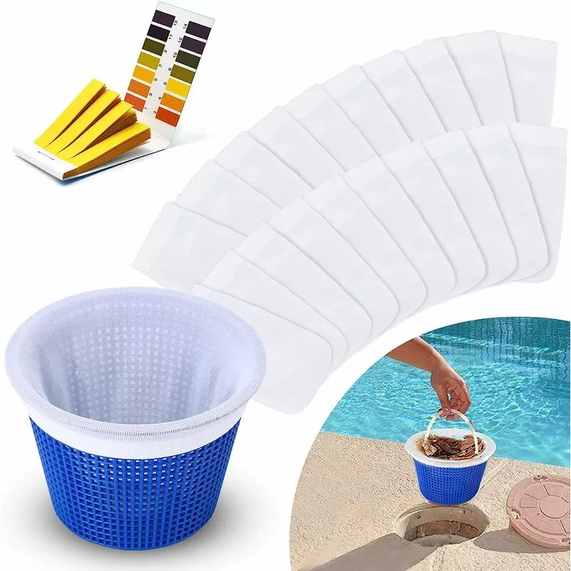 Lycxames - Paquete de 25 redes protectoras para piscinas