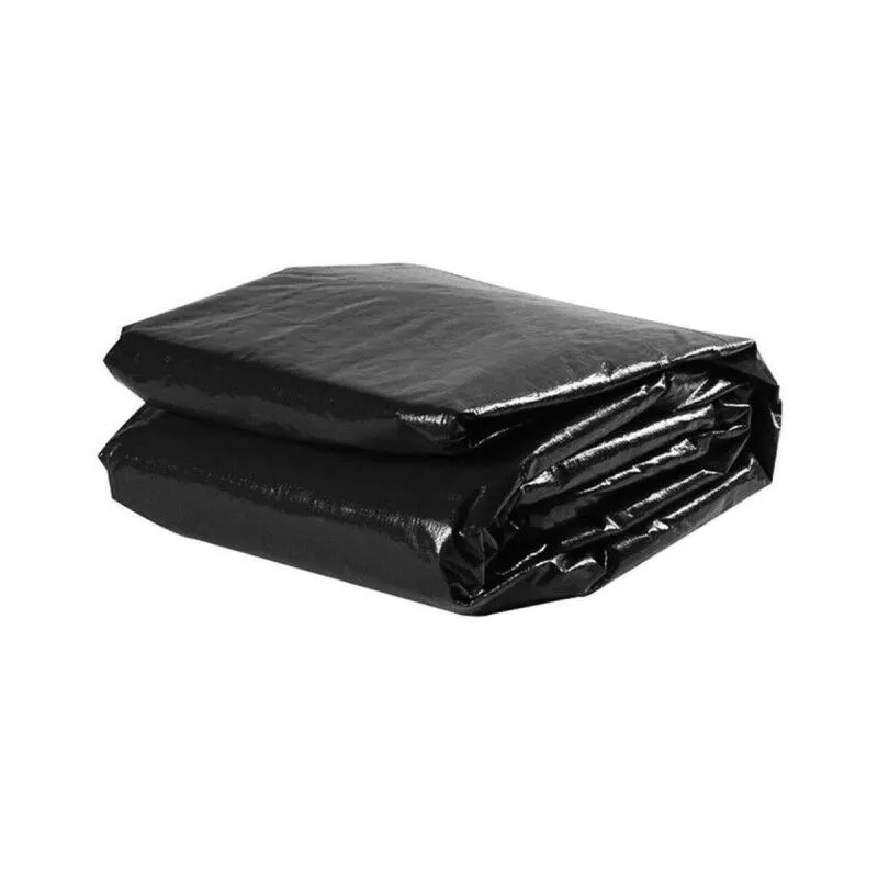 MAREVA Cubierta de invierno para piscina elevada de 3 m de diámetro - 852053 - Noir barato