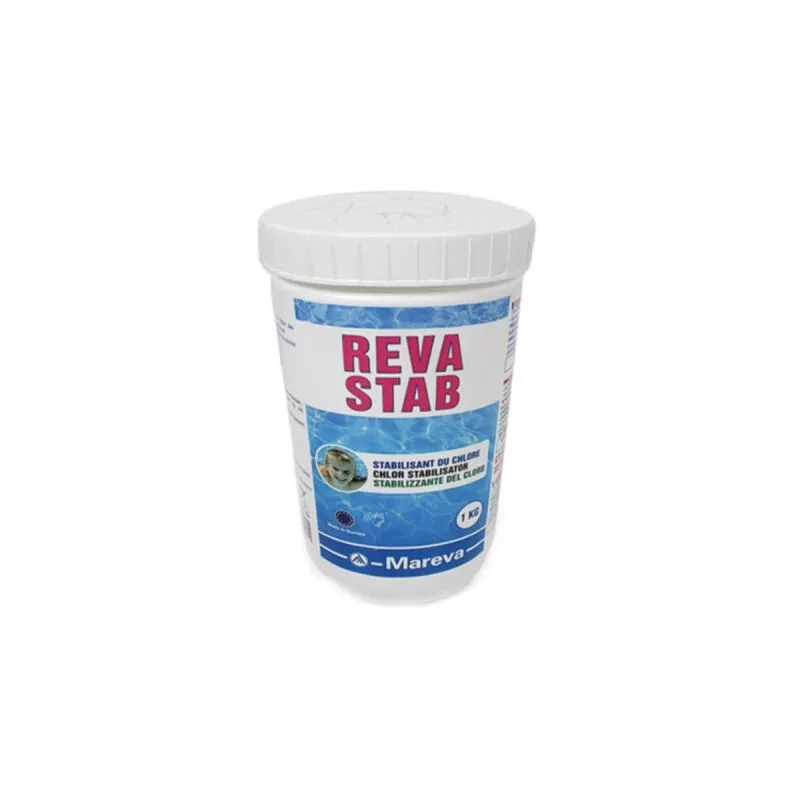 Mareva - Estabilizador de cloro ecodose polvo para piscina - 1kg - 160081U barato