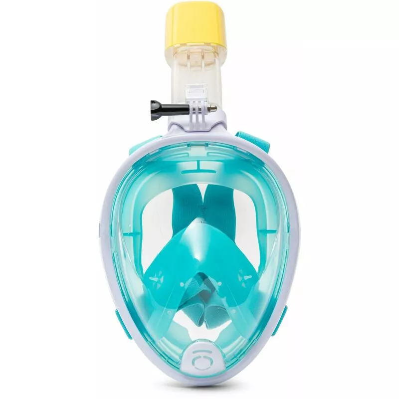 Máscara de Snorkel L/XL K2O PRO Con Tubo Incorporado Verde barato