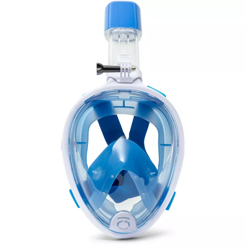 Máscara de Snorkel S/M PRO Con Tubo Incorporado Azul - k2o barato