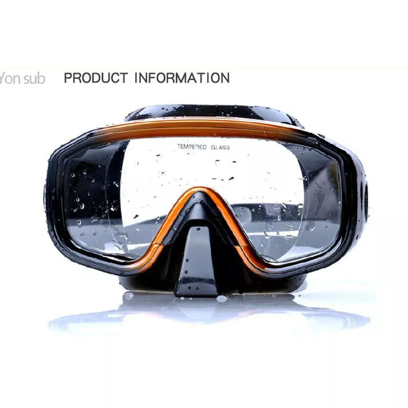 Mascara de buceo de silicona profesional