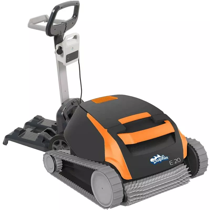 Maytronics Dolphin - Fondo y paredes del robot de piscina eléctrico con carro - e20 + caddy - dolphin - barato