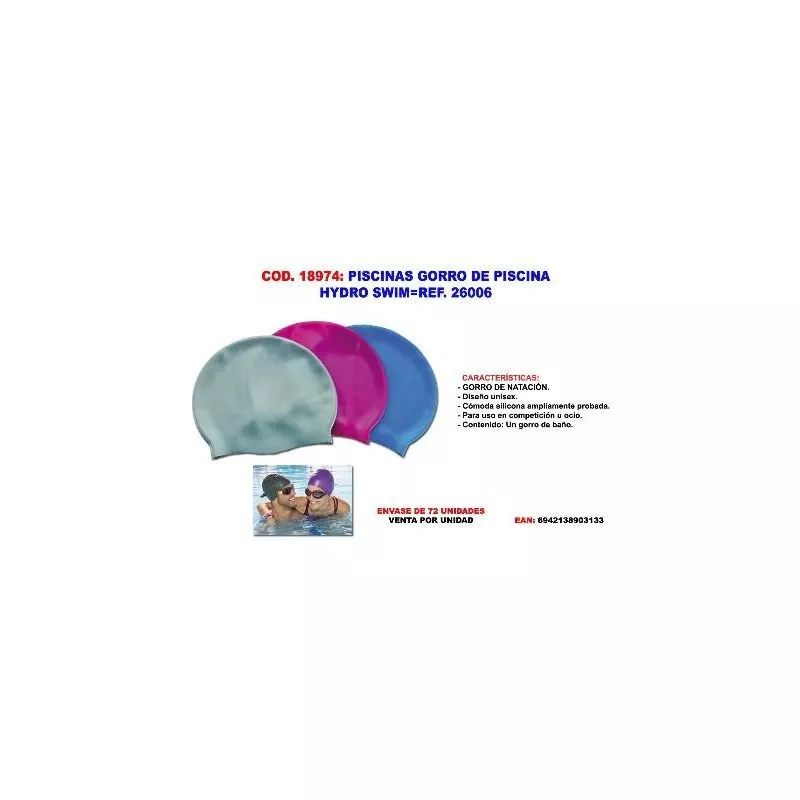 Mibricotienda - piscinas gorro de piscina hydro swim 26006 barato