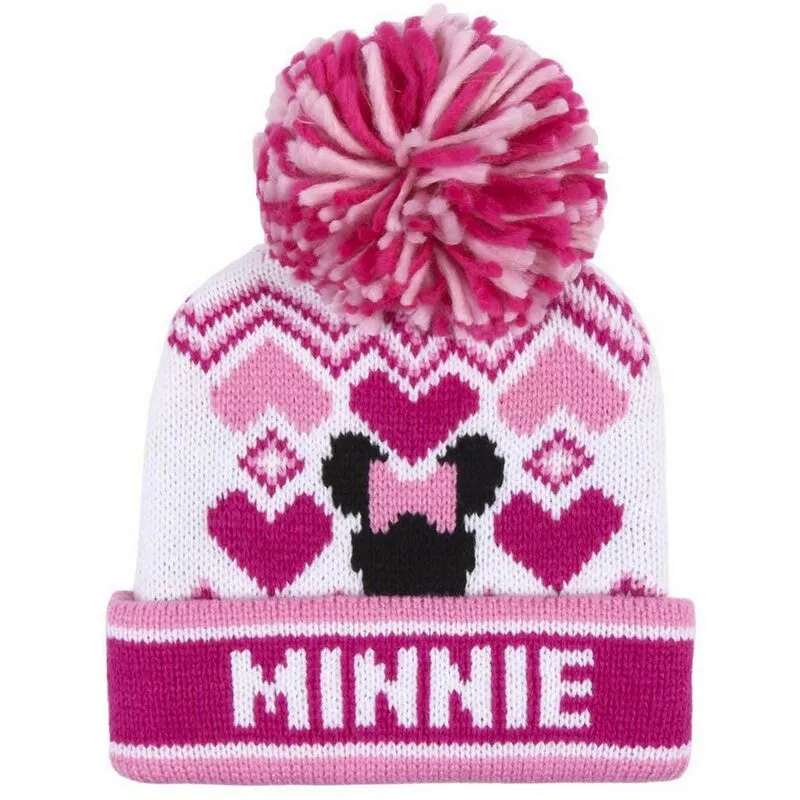 Minnie Mouse Gorro Infantil Minnie Mouse Blanco barato