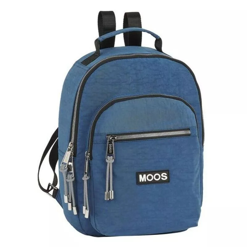 Mochila Casual Jeans Azul marino - Moos barato